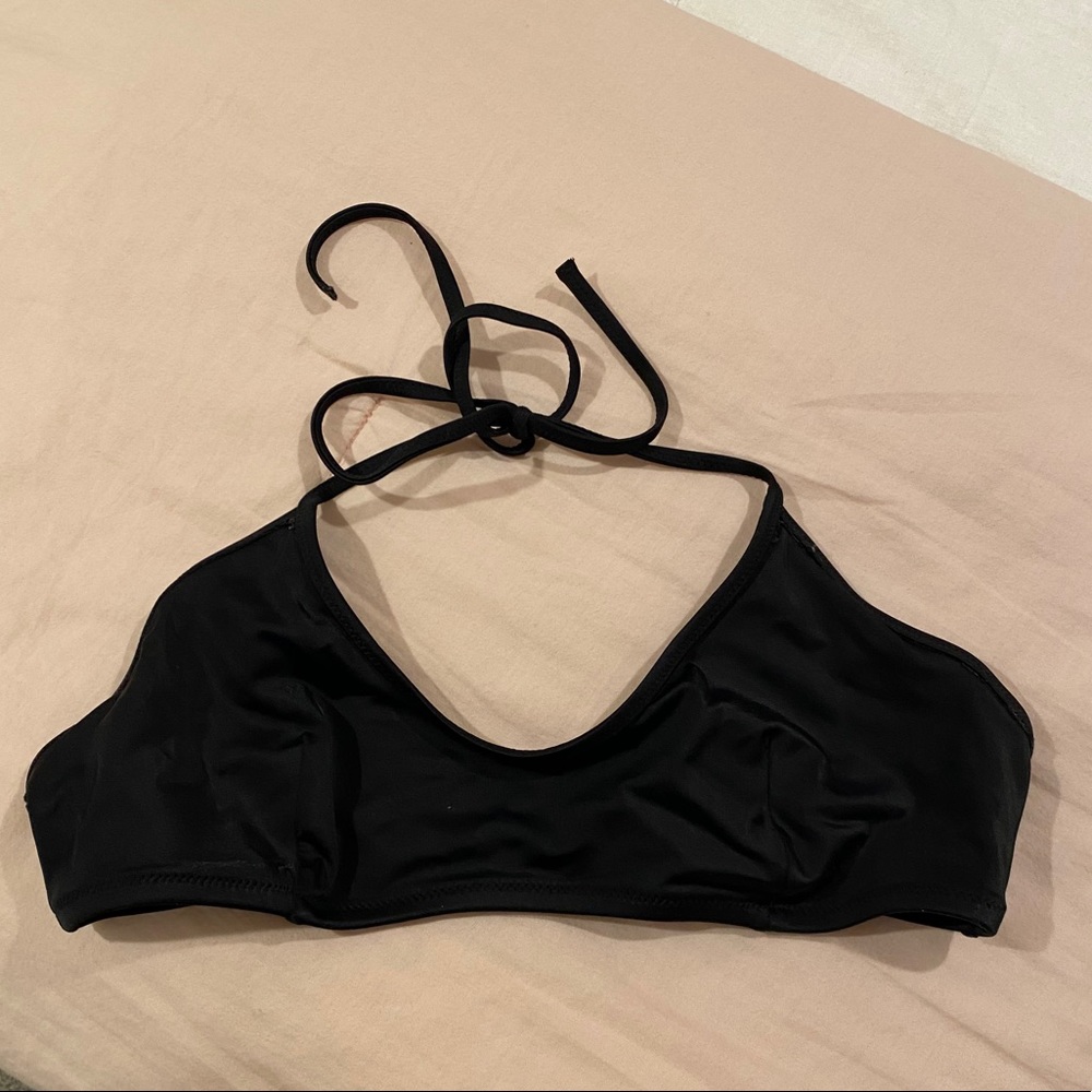 Victoria’s Secret black scoop bikini top